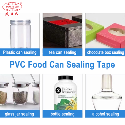 Yourijiu Food Can Box Afdichting Geen restanten PVC Transparante Tape